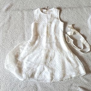 Never worn. Tags lost. crewcuts dress. Size 8. Color Ivory tulle over white.